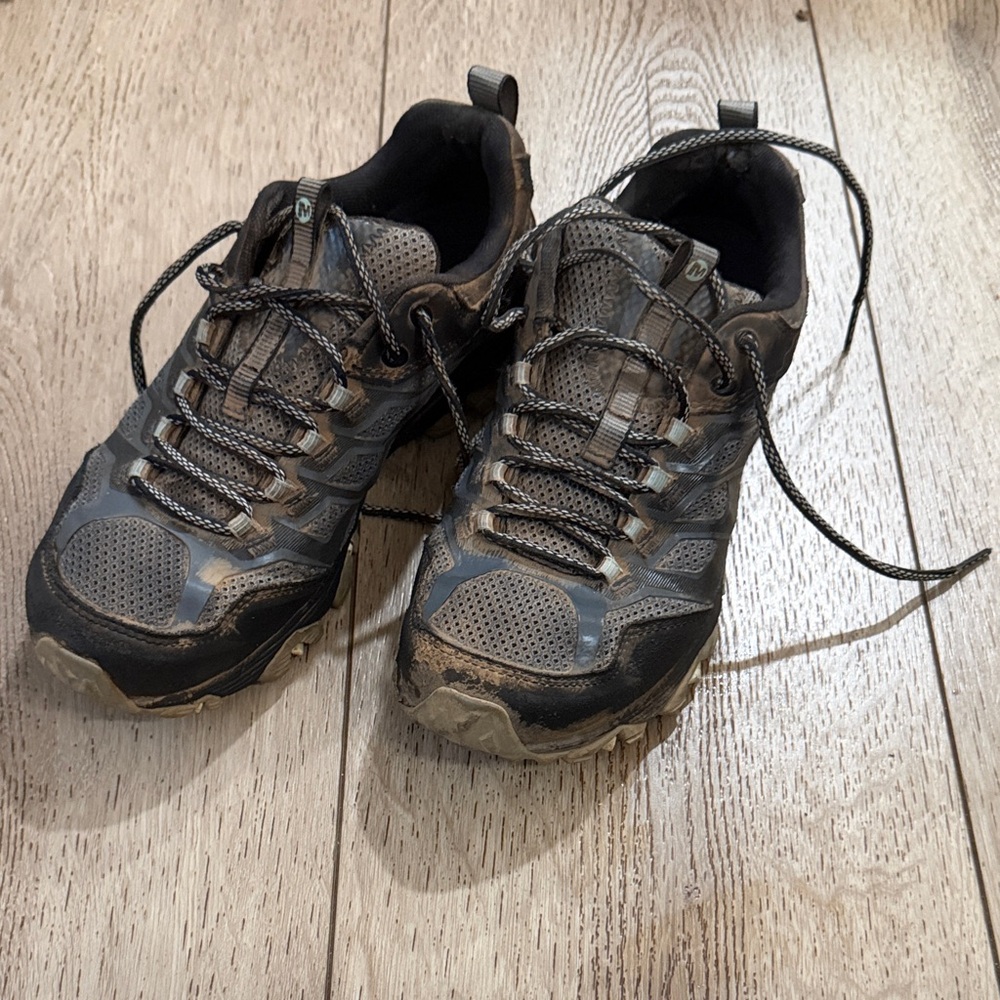 Merrell womens Trail Running Shoes - Black & Gray